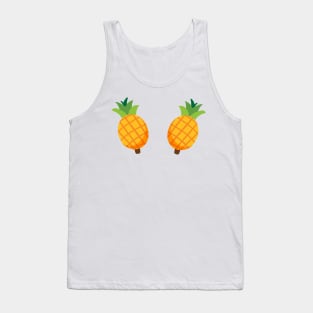 Skull Pineapple Aloha Hawaii Hawaiian Funny Tank Top